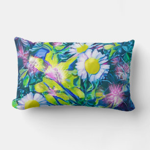 Rectangle Imaginaire Lumbar Coussin de la marguerite