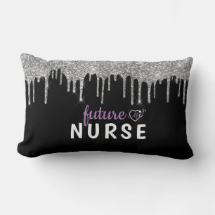 Rectangle Infirmière Glam personnalisée Coussin Lumbar