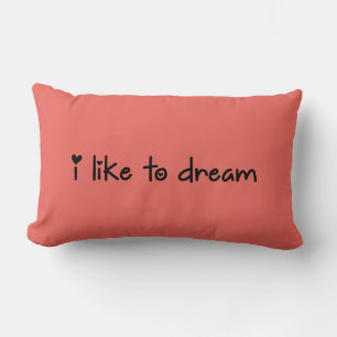 Rectangle J'aime Dream Coussin