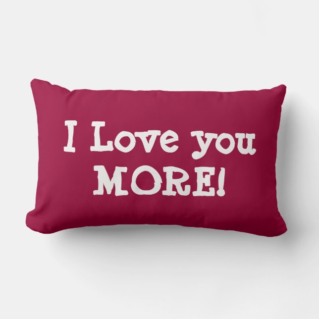 Rectangle JE T'AIME PLUS coussin (Recto)