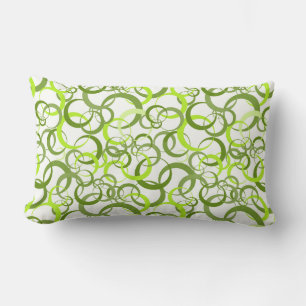 Rectangle Jeté de Coussin - Motif Cercle