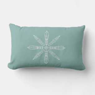Rectangle JMK ❤️ CCK Ithaca Mot caché coussin lombaire