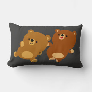 Rectangle Joli Coussin de caricatures facétieuses