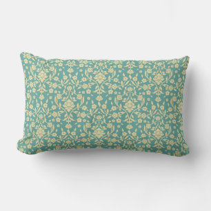 Rectangle Joli modèle Damask Lumbar Coussin