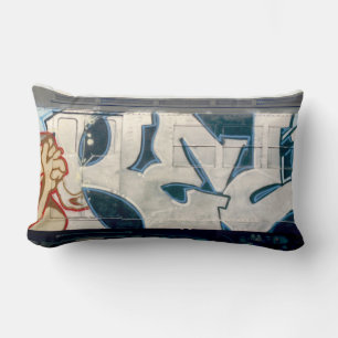 Rectangle Kel1st Classic Graffiti Lumbar Coussin