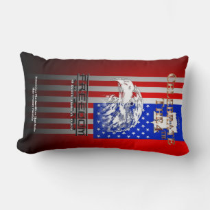 Rectangle La Liberté Est Plus Qu'Un Coussin Liberty Lumbar