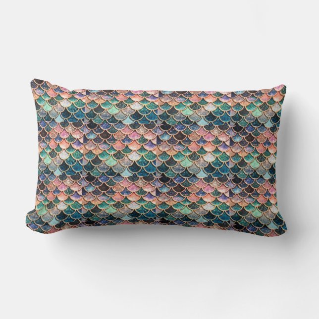 Rectangle La sirène mesure le coussin lombaire (Recto)