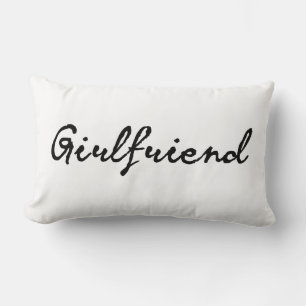 Rectangle le coussin d'amie