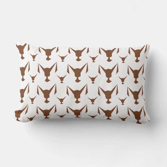 Rectangle Le coussin rectangulaire "Fennec"  (Recto)