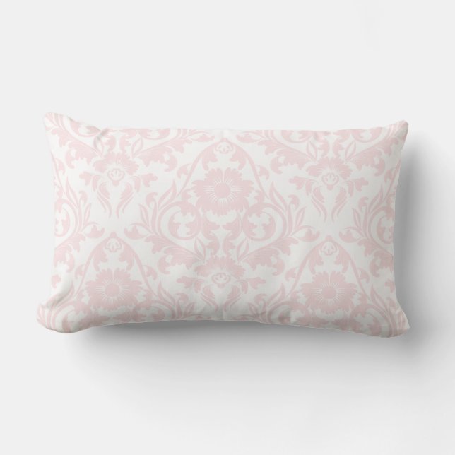 Rectangle Le rose rougissent coussin lombaire traditionnel (Recto)