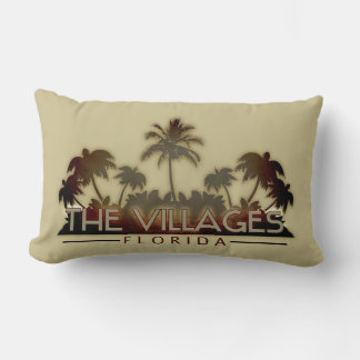 Rectangle Les Villages Florida palm coussin