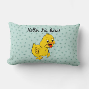 Rectangle "Little Duck" Baby Coussin