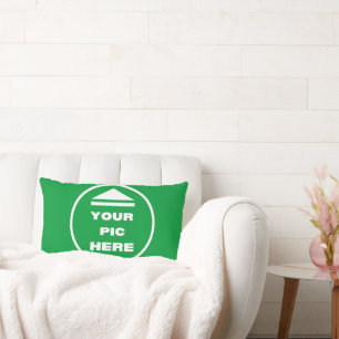 Rectangle Lumbar Coussin 13" x 21" - Ajouter votre image
