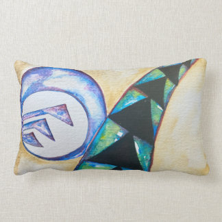 Rectangle Lumineux et moderne coloré accent lumbar coussin