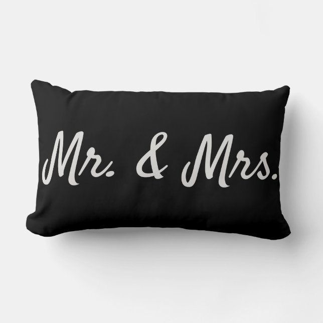 Rectangle M. & MRS. COUSSIN lombaire NOIR (Recto)