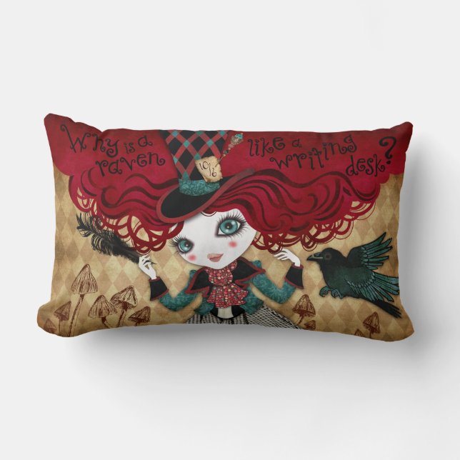 Rectangle Mad Riddle Coussin American MoJo (Recto)