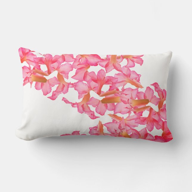 Rectangle Magnifiques fleurs de Kudu Lily Coussin de jet (Recto)