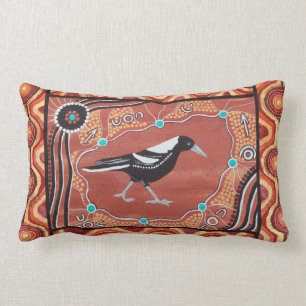 Rectangle Magpie Dreaming Automne Coussin Cushion