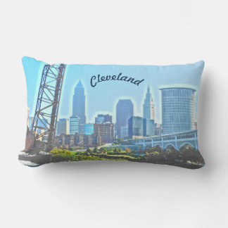 Rectangle Matin Cleveland Ohio Coussin