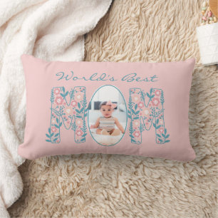 Rectangle Meilleure maman personnalisée du monde Coussin pho