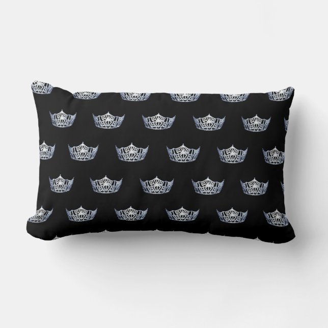 Rectangle Miss America Style Coussin de la Couronne (Recto)