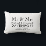 Rectangle Modèle Coussin mariage<br><div class="desc">Un modèle coussin mariage commémoratif</div>
