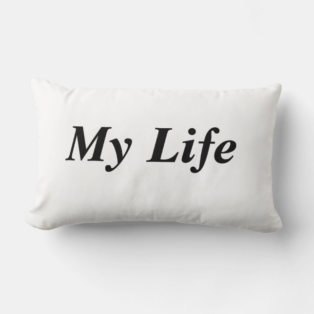 Rectangle Mon coussin de la vie (Recto)