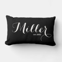 Nom de famille Lumbar Coussin - Miller