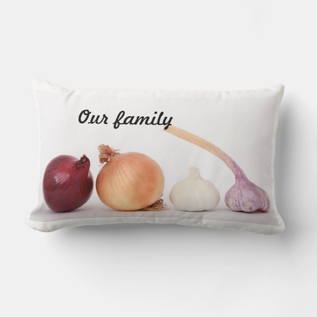 Rectangle Notre coussin de famille (Recto)