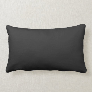 Rectangle Nouveau cadeau Coussin noir de charbon noir Lumbar