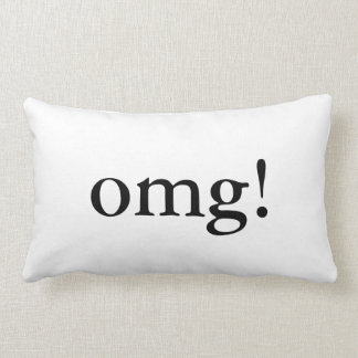 Rectangle omg ! coussin