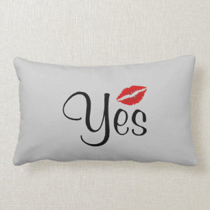 Rectangle Oui aucun coussin de chambre à coucher