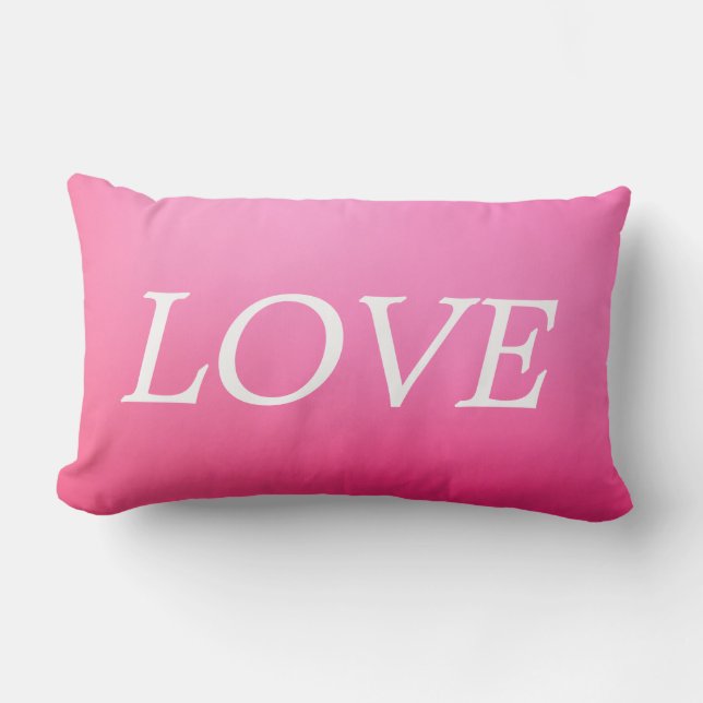 Rectangle OVE rose, coussin d'inspiration fleurs (Recto)