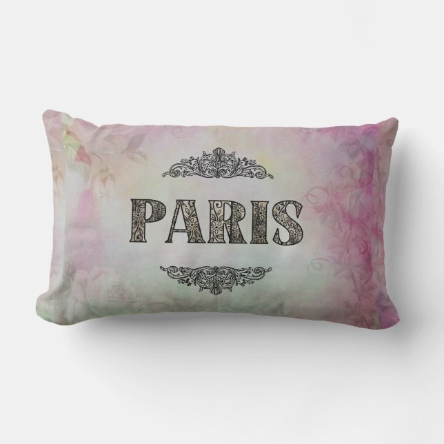 Rectangle Paris Lumbar Coussin (Recto)
