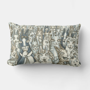 Rectangle Personnaliser du COUSSIN de son N'Fitz CAT PARTY L