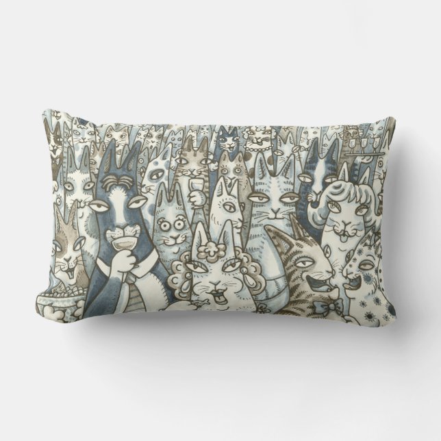 Rectangle Personnaliser du COUSSIN de son N'Fitz CAT PARTY L (Recto)