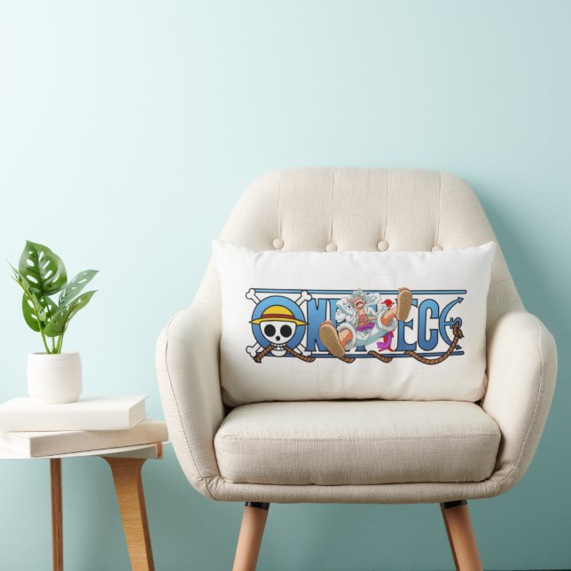 Rectangle Pirate Skull Adventure Coussin Jetable – Nau Color (Chaise)