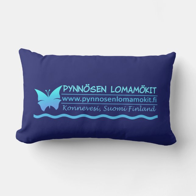 Rectangle Pynnösen Lomamökit coussin personnalisé (Recto)