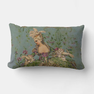 Rectangle Queen Marie Antoinette - Lumbar Coussin 13x21