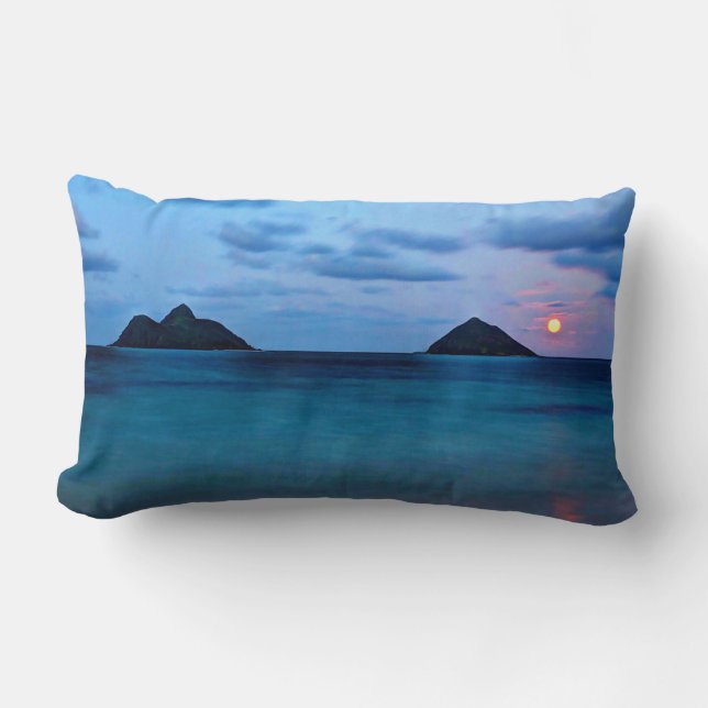 Rectangle Rêves et coussin tropical Lanikai d'Hawaï de (Recto)