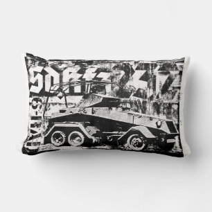 Rectangle Sd.Kfz. 232 (6-Rad) Polyester Lumbar Coussin 13 po