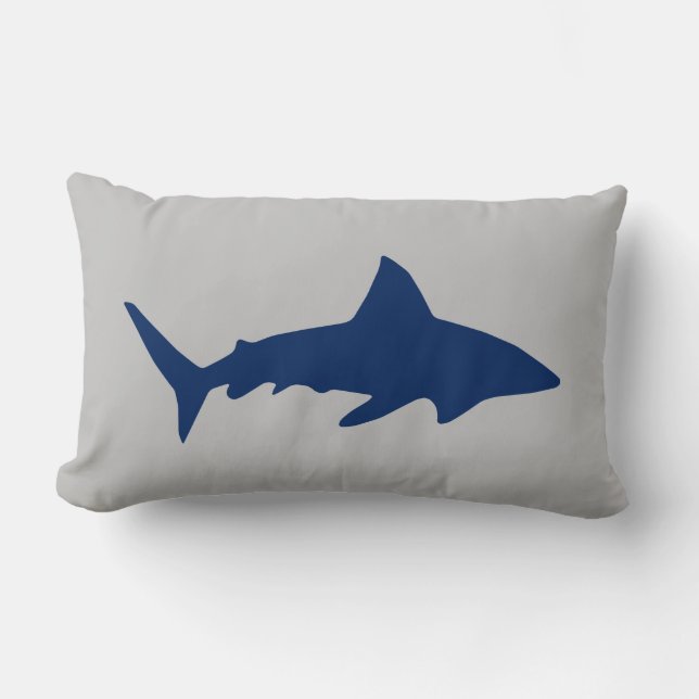 Rectangle Sharks Lumbar Coussin (Recto)