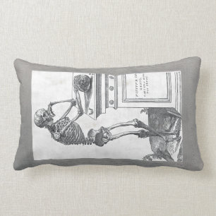 Rectangle Squelette avec le coussin de MoJo d'Américain de
