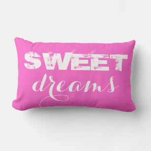 Rectangle Sweet Dreams Lumbar Coussin