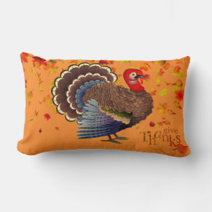 Rectangle Thanksgiving Turquie Coussin