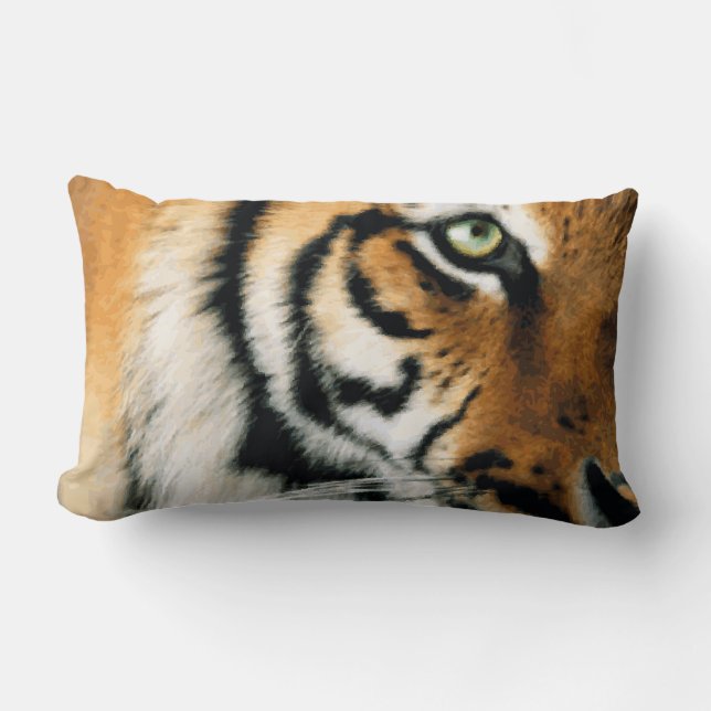 Rectangle Tiger 2 - Coussin (Recto)