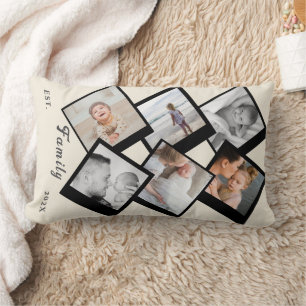 Rectangle Toujours avec amour - Coussin personnalisé avec co
