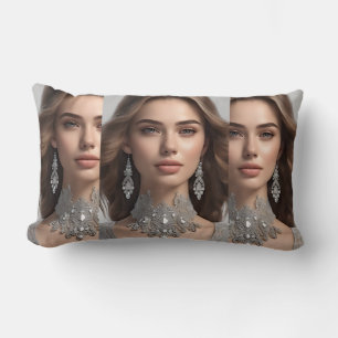 Rectangle Une belle coussin a créé IA