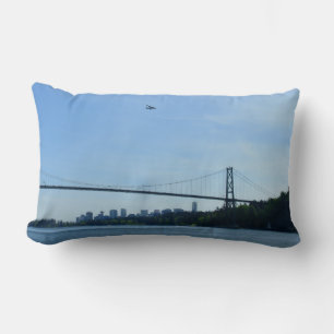 Rectangle Vancouver Souvenir Coussin Lions Gate Bridge Cadea