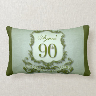 Rectangle Verdissez le dos lombaire de message de coussin du